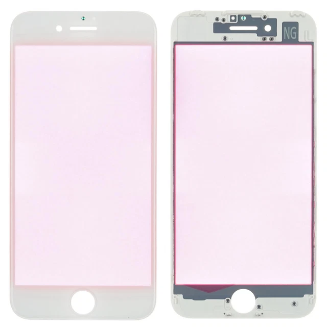 Affichage Verre + Cadre IPHONE 7 Fenêtre Blanc - Ng-Pro