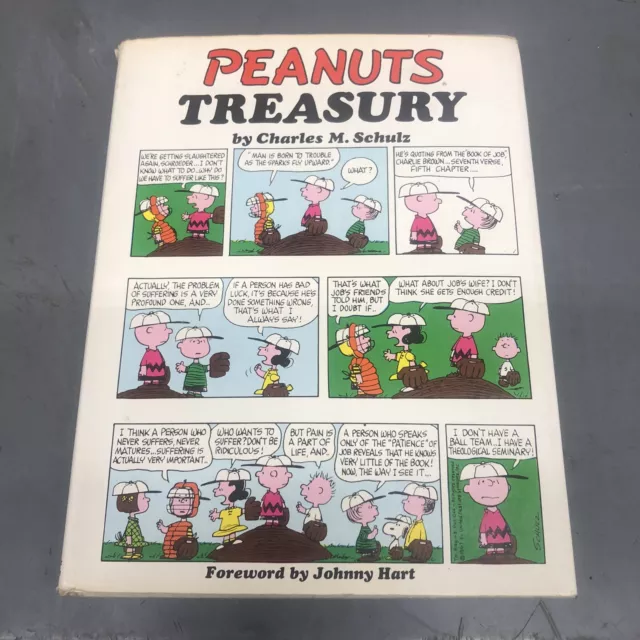 VINTAGE Peanuts Treasury by Charles M. Schultz  (1968, Hardcover)