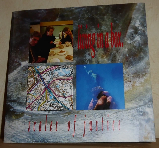 Living In A Box Scales Of Justice IN VENDITA! PicClick IT