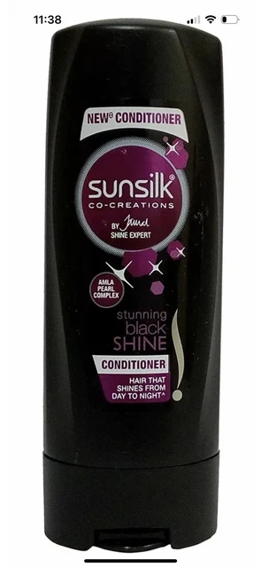 Balsamo Sunsilk Splendido Nero Lucentezza per Capelli Normali 80 ml