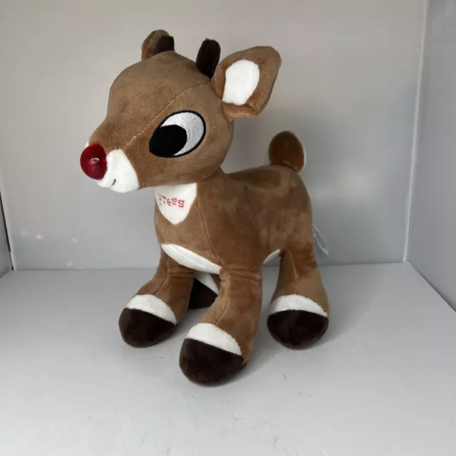 RUDOLPH THE RED NOSED REINDEER  MUSICAL NOSE LIGHTS UP Christmas Plush 2019