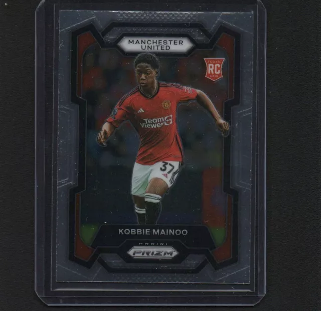 2023-24 Panini Prizm Premier League Kobbie Mainoo Rookie Manchester United