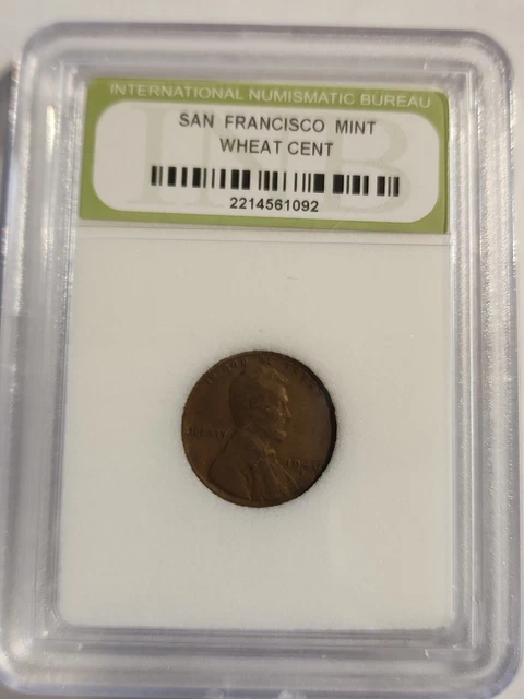 1940 S Lincoln Wheat 1c Circulated Slabbed (Encapsulated) - NOT graded - #27