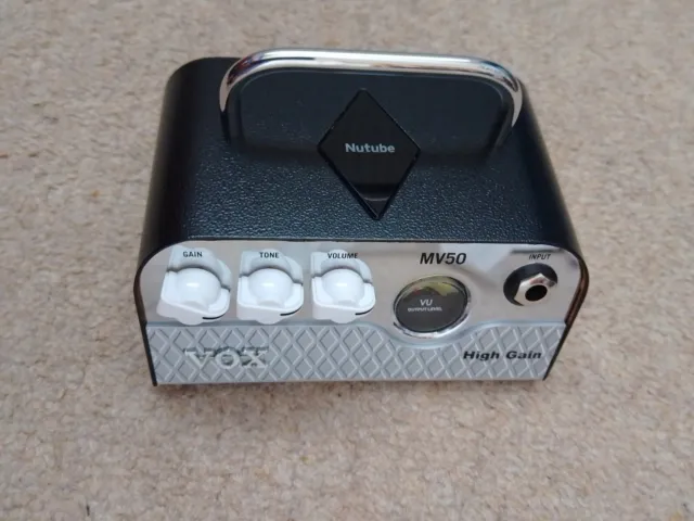Vox MV50 HIGH GAIN 50 Watt Amplifier Head, Modified With FX Loop