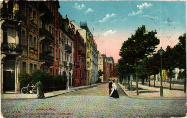 CPA Moselle METZ Boulevard Emperor Guillaume (984506)