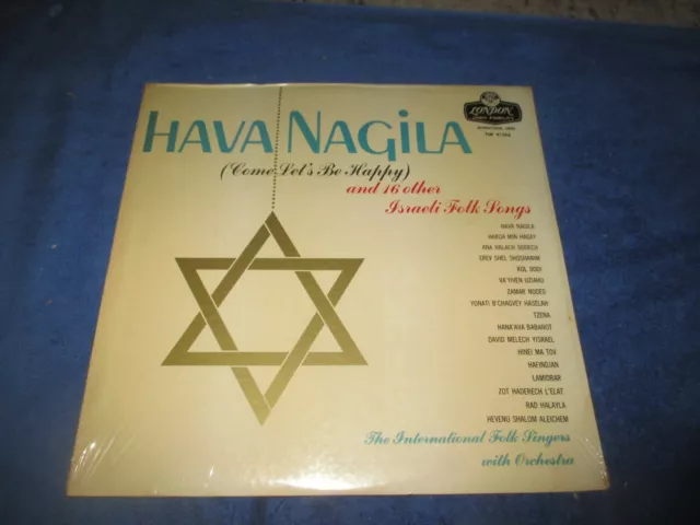 Hava Nagila - Come Let's Be Happy New Sealed Lp