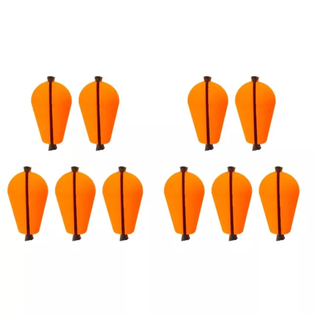 10 Pcs Angelschwimmer Schwimmt Abs Bobber Angeln Boje Schwebendes Objekt