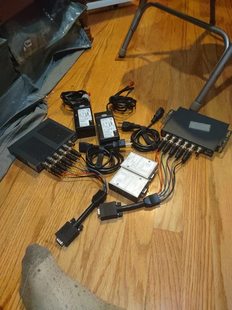Extron RGB190F Horizontal shifter + EDID 101V + Proprietary Power cord. X2 Each
