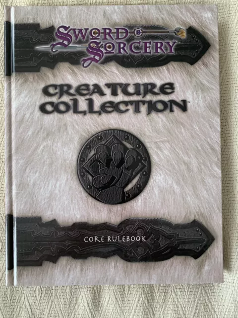 Sword And Sorcery Studios Creature Collection Core Rulebook D20 System WW8300