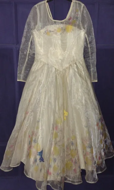 Cinderella Wedding Dress Disney Store Genuine Girls Costume Age 9-10/140cm. Rare