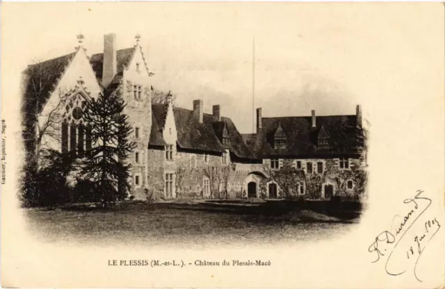 CPA AK LE PLESSIS Chateau du PLESSIS-Mace (606616)