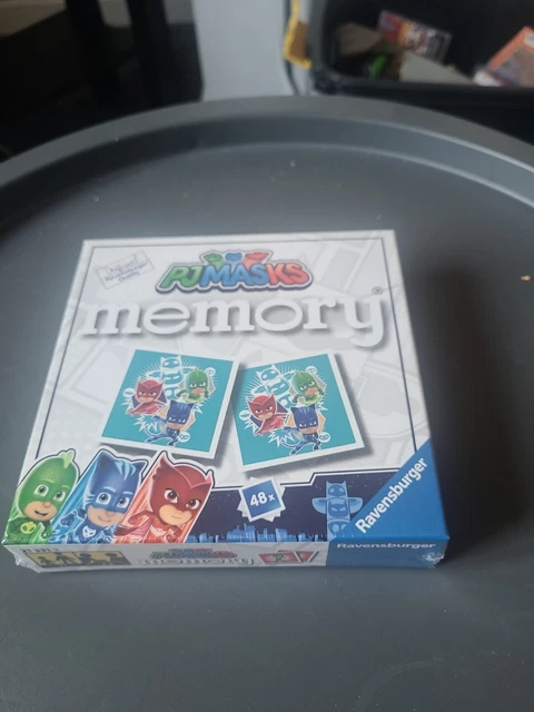 RAVENSBURGER PJ MASKS Mini Memory Game for Kids - Brand New £4.05 ...