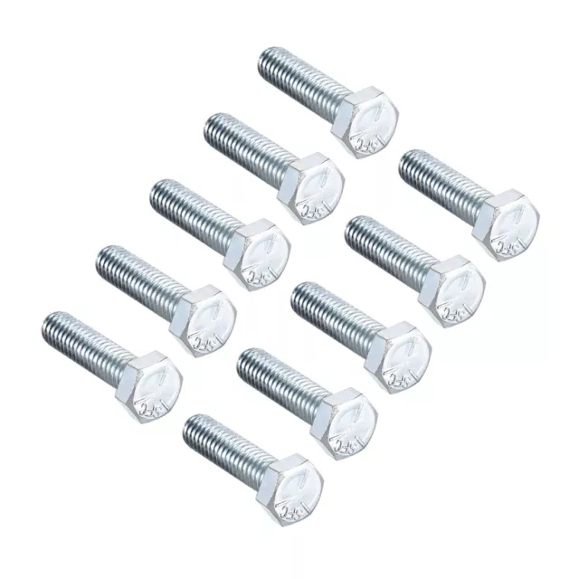 5/16-18*1-1/4 Vis à tête hexa boulon fix acie carbone classe 5 UNC 10pcs