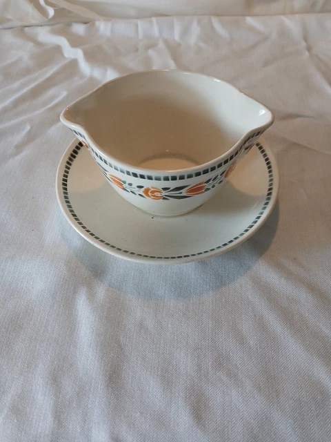 ANCIEN PLAT CREUX de table en céramique Badonviller France modèle Denise EUR 68,90 - FR