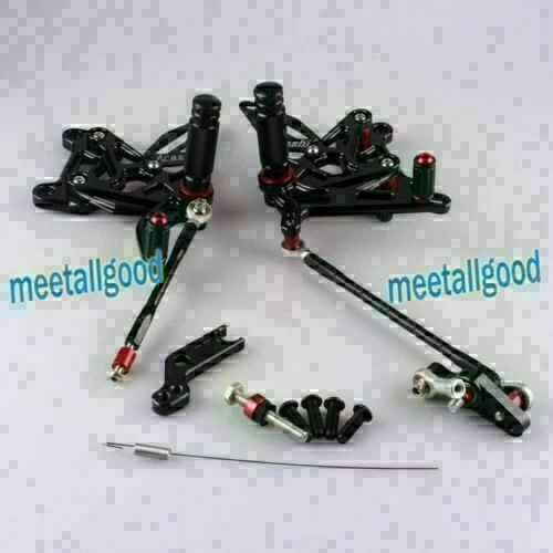 Set posteriori poggiapiedi poggiapiedi pioli per MV AGUSTA F3 800 2012-2015