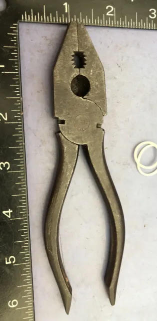 6” British Made pliers 🇬🇧 Vintage classic car motorcycle tool kit 3