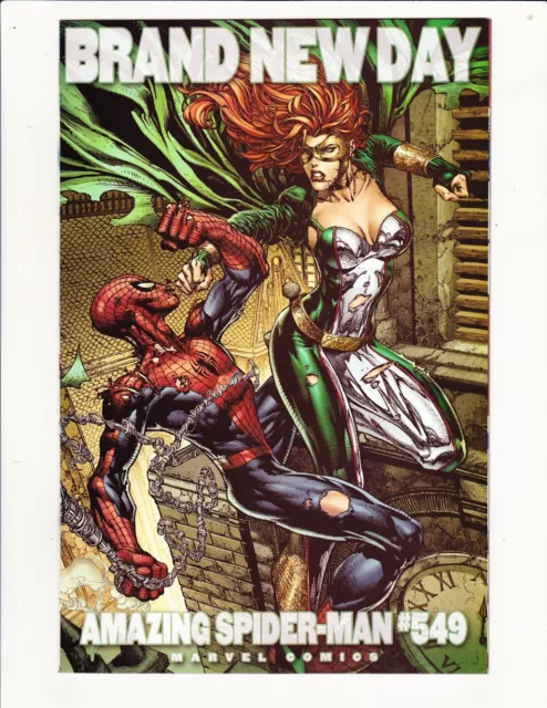 Amazing Spider-Man #549 Marvel 2008 David Finch Variant Cover 1St App Menace!