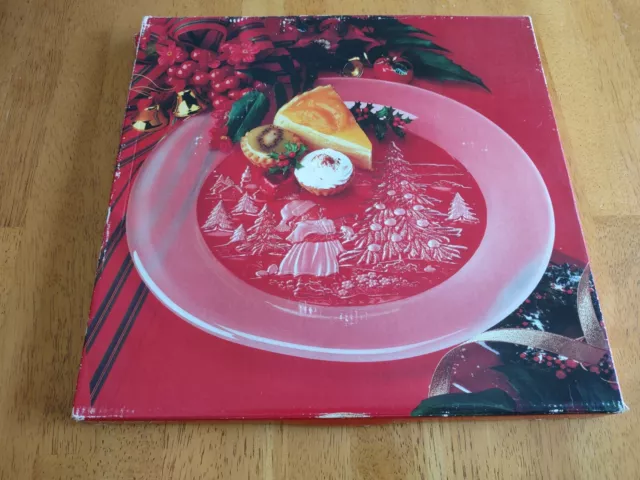 Mikasa Christmas Story SA600/311 13" Crystal server plate