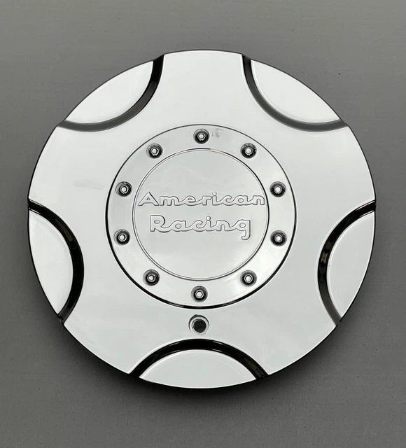 *USED AMERICAN RACING Chrome Wheel Center Cap SCREWS NOT INCLUDED