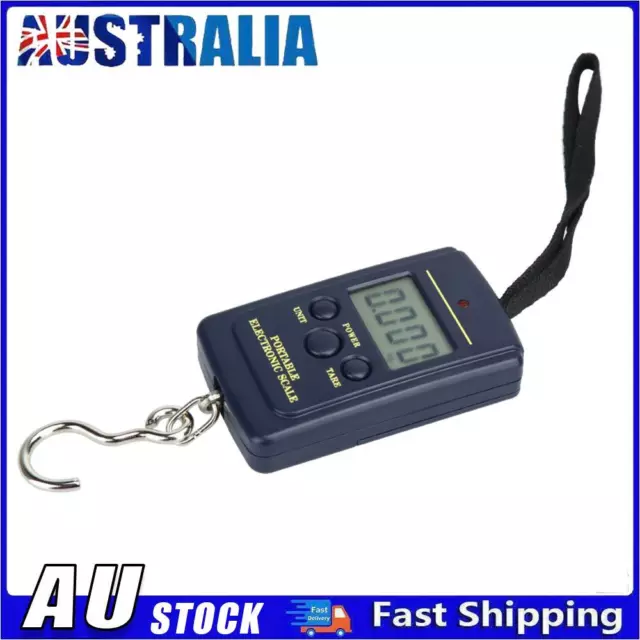 Portable 40kg/10g Electronic Hanging Fishing Digital Pocket Hook Scale *