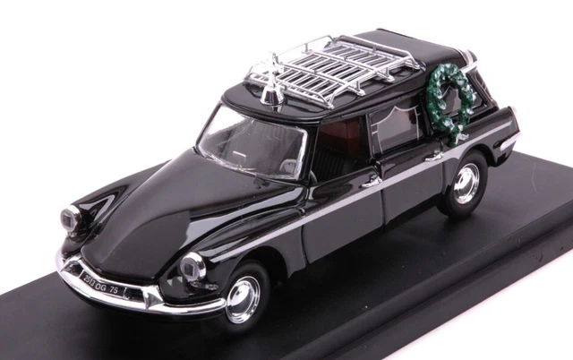 Miniature voiture auto 1:43 rio Citroen Break Tank Corbillard + Bara Funeral