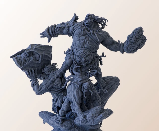 Figurine 3D En Résine – Archvillain Games, à Assembler Et Peindre, Thème Heroic Fantasy, France