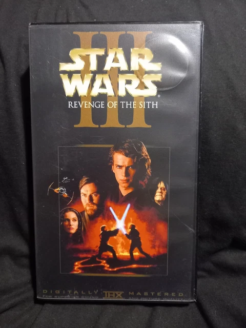 CUSTOM STAR WARS Episode III REVENGE OF THE SITH VHS Ep EUR
