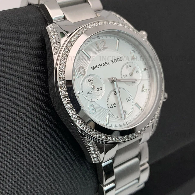 NEUF MICHAEL KORS MK5165 Blair Chronographe Cadran Blanc Cristal Montre Femmes EUR 105 90 PicClick FR