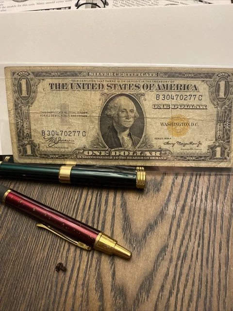 1935-A $1 North Africa Silver Certificate Yellow Seal Fr 2306 Emergency Issue