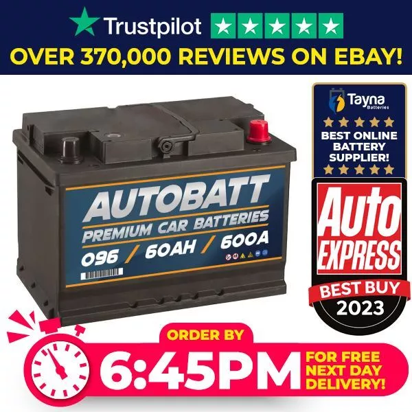 High Power Car Battery 096 100 12V Heavy Duty Sealed