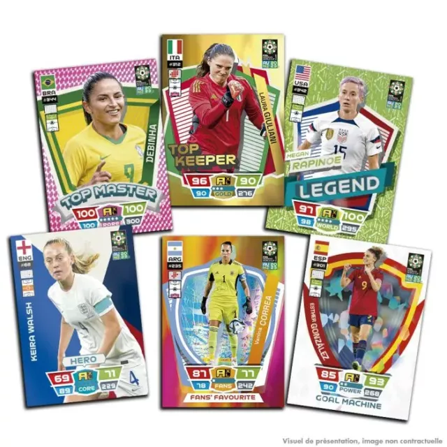 Panini Adrenalyn XL FIFA Women's World Cup 2023 Limited Edition & Spécial cards
