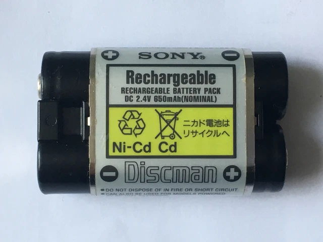 ORIGINAL SONY DISCMAN BP-2EX Rechargeable Battery 600 mAh EUR 26,27 - FR