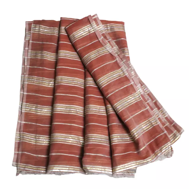 Sari vintage indio para mujer, vestido envolvente, tela sari de costura...