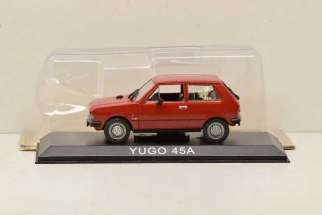 Zastava Yugo 45 A 1987 Red Ixo 1/43 Neuf En Boite