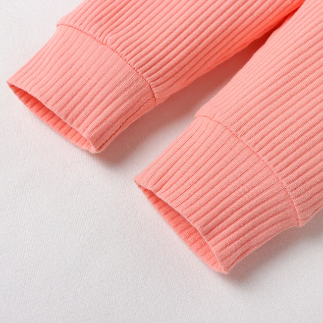 2 pz abiti tuta da ginnastica tuta romper set pantaloni vestiti per neonati Regno Unito 3