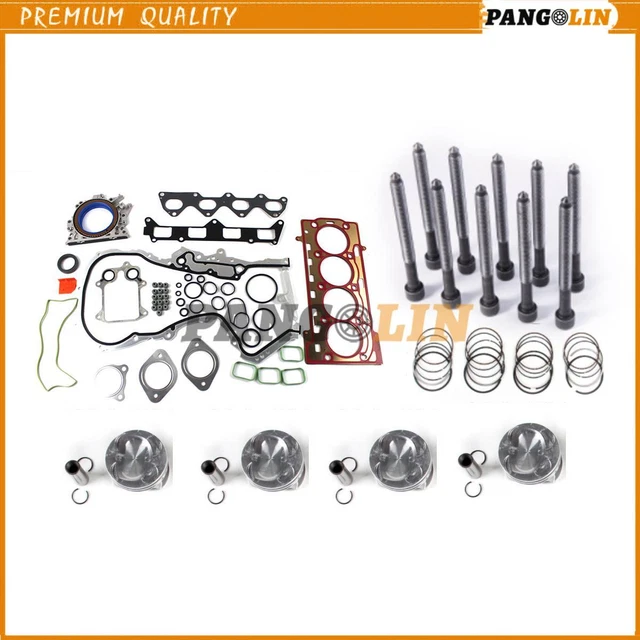 1.4 TSI Pistons Cylinder Gasket Head Bolt For TSI CAV CTH VW Jetta AUDI A1 1.4