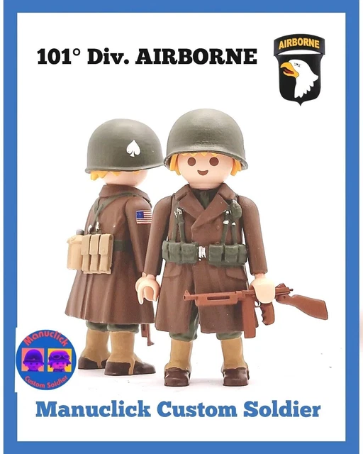 PLAYMOBIL CUSTOM SOLDAT allemand stosstrupen / german soldier Matz 1918