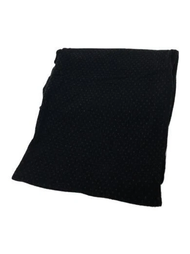 HERMES Scarf Cotton BLK Stripe Men s