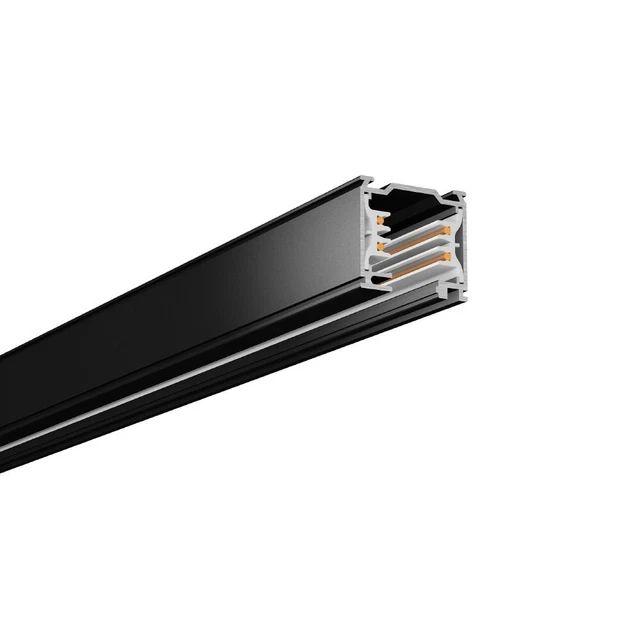 Guida elettrica RZB 3Ph 701063.003 nera guida elettrica alluminio 3Ph