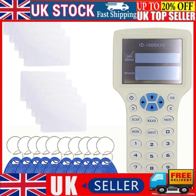 RFID COPIER IC Reader Writer Duplicator Programmer NFC Key Card (10 ...