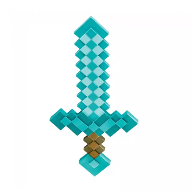 Minecraft Toy Sword Gift Costume Prop Halloween Steve Creeper Diamond Cosplay