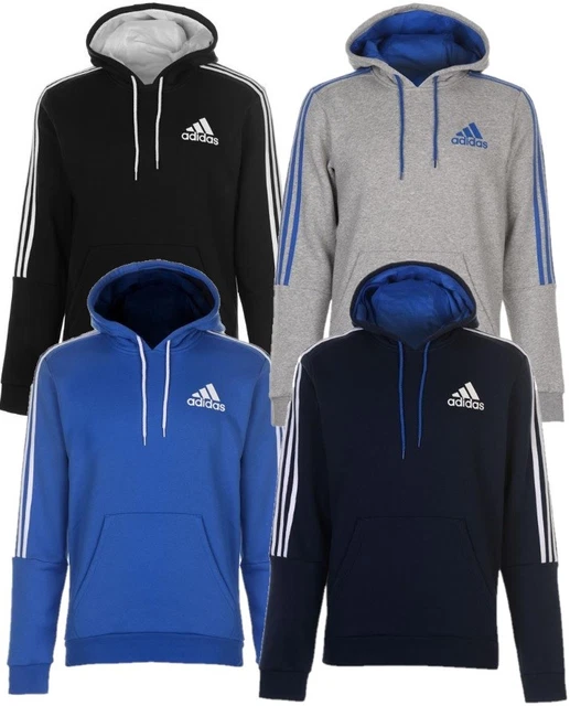 ✅ ADIDAS 3 Stripes Herren Kapuzenpullover Hoody Gr. S-3XL Sweatshirt Pullover
