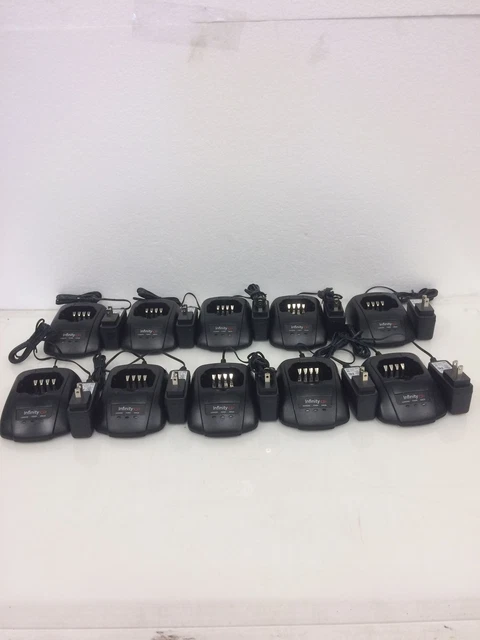 40x Infinity K-911-V Radio Rapid Charger CHG-3, DC 12V with AC Adapter Working