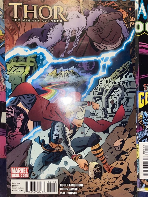 Thor the Mighty Avenger #1,2,3 (LOT) Marvel  Roger Langridge