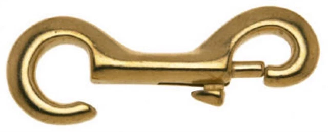 Campbell T7625204 Polished Bronze Open Rigid Eye Bolt Snap 70 lbs. (Pack of 20)