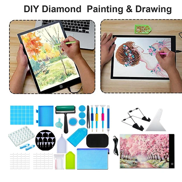 2 Ensembles De Plateaux De Rangement Pour Diamants à Strass / Perles - Outils Pour Peinture Diamant, Nail Art, Bricolage - 2