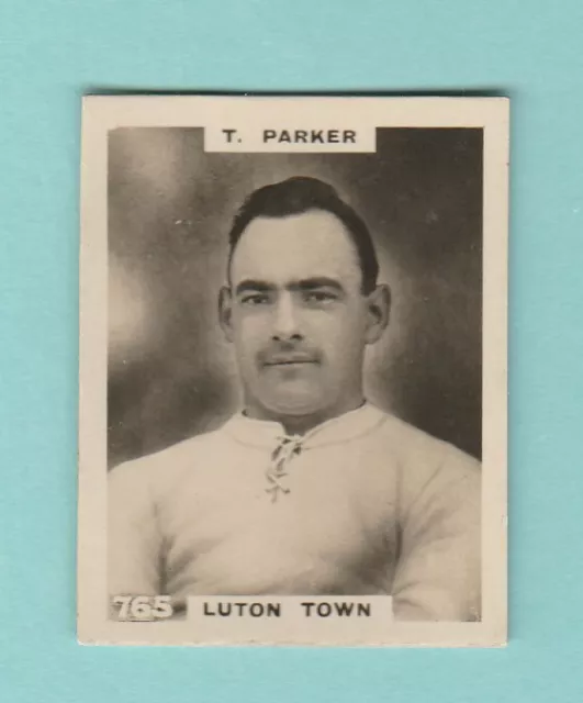 Football - Phillips Pinnace - Card No. 765  -  Parker  Of  Luton  Town  -  1922