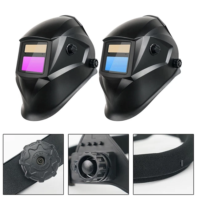 Reliable Solar Welding Helmet with Adjustable Headband for Comfortable Fit