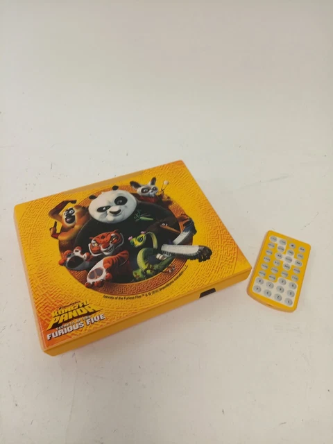 Panda Remote KUNG FU PANDA Portable DVD Player with Remote - No charger Supplied ...