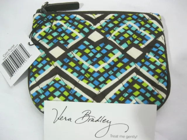 Vera Bradley RAIN FOREST Coin PURSE COSMETIC Case 4 PURSE Tote BACKPACK Bag  NWT